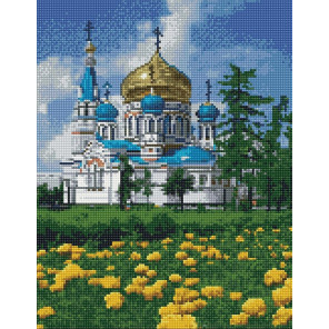  Церковь Алмазная вышивка мозаика на подрамнике Painting Diamond GF4903