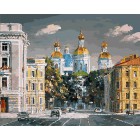 Театральная площадь Раскраска ( картина ) по номерам акриловыми красками на холсте Белоснежка