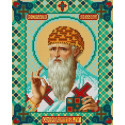 Святой Спиридон Тримифутинский Канва с рисунком для вышивки бисером Конек