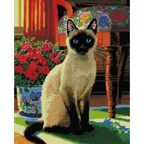  Сиамская кошка Алмазная вышивка мозаика Арт Фея UA407