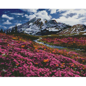  Весна в горах Алмазная вышивка мозаика Арт Фея UA518