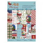 Jolly Santa Набор бумаги A4 с высечкой для скрапбукинга, кардмейкинга Docrafts