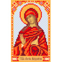 Святая Мария Ткань с рисунком для вышивки бисером Матренин Посад