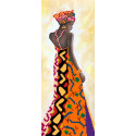 Уганда Ткань с рисунком для вышивки бисером Матренин Посад