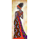 Кения Ткань с рисунком для вышивки бисером Матренин Посад
