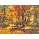 Осенний пейзаж Набор для вышивания Палитра