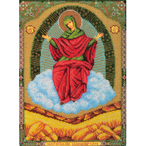  Богородица Спорительница Хлебов Набор для вышивания бисером Кроше В-476