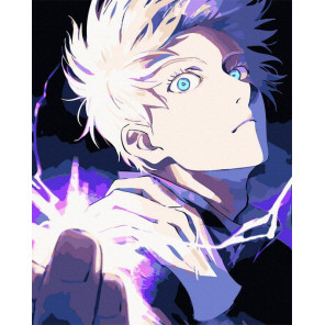 Anime Boy Раскраска картина по номерам на холсте ZX 24449