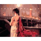 Вечер в Лондоне Раскраска ( картина ) по номерам акриловыми красками на холсте Iteso