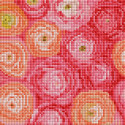 Розовые розы Алмазная вышивка мозаика АртФея