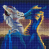  Любовь драконов Алмазная вышивка мозаика АртФея UC305