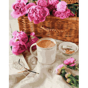  Майский завтрак Раскраска картина по номерам на холсте ZX 24170