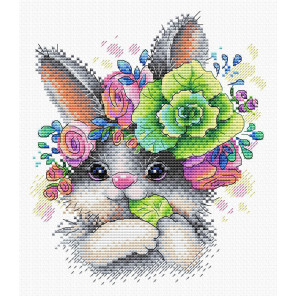  Очаровательный кролик Набор для вышивания МП Студия М-652