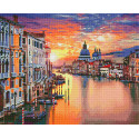 Венеция в закате Алмазная вышивка мозаика без подрамника