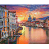  Венеция в закате Алмазная вышивка мозаика без подрамника GJW5275
