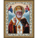 Икона Николай Чудотворец Алмазная вышивка мозаика на подрамнике