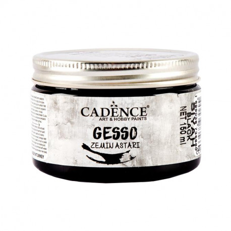 Gesso Acrylic Акриловый грунт черный Cadence