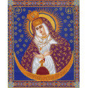 Икона Божией Матери Остробрамская Ткань с рисунком для вышивания Матренин Посад
