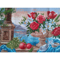 Романтическое настроение Ткань с рисунком для вышивания Матренин Посад