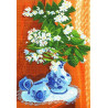  Белоснежное облако Ткань с рисунком для вышивания Матренин Посад 0824