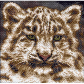  Бенгальский тигр Ткань с рисунком для вышивания Матренин Посад 0884
