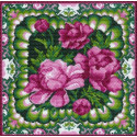 Розовый сон Ткань с рисунком для вышивания Матренин Посад