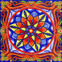 Мозаика Ткань с рисунком для вышивания Матренин Посад