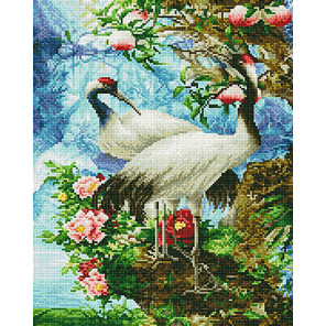  Птицы в лесу Алмазная вышивка мозаика без подрамника GJW2086