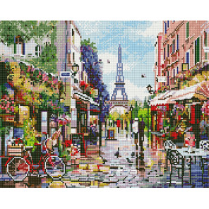  Париж в красках Алмазная вышивка мозаика без подрамника GJW5503