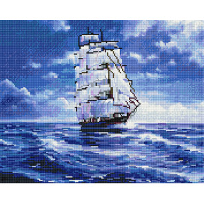  Корабль в море Алмазная вышивка мозаика без подрамника GJW5831