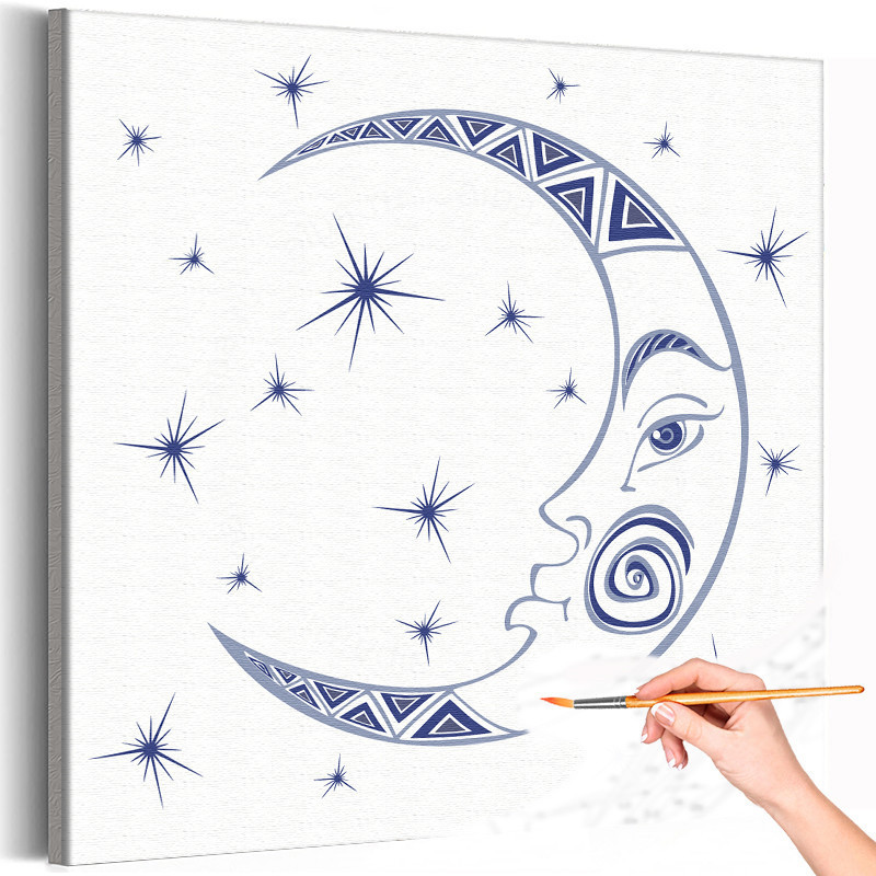 Раскраски Луна, Звёзды | Солнце, звёзды, планеты, скачать и распечатать бесплатно