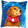  Собака в шарфе Набор для вышивания Vervaco PN-0196763