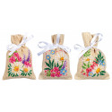 Весенние цветы Набор для вышивания мешочков (саше) Vervaco