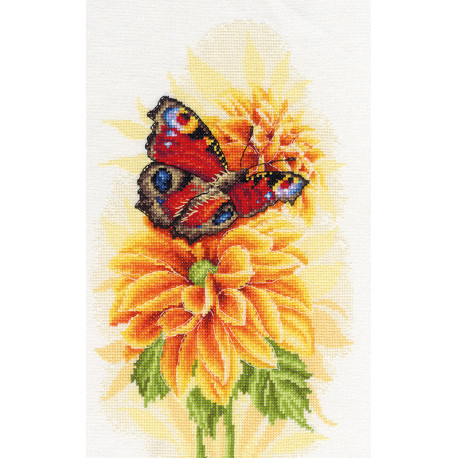  Парящая бабочка Набор для вышивания LanArte PN-0194926