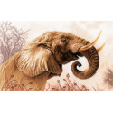 An elephant call Набор для вышивания LanArte