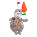 Морковный заяц Набор для создания игрушки своими руками Перловка