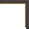 Барди (темно-коричневая) Рамка для картины без подрамника N300