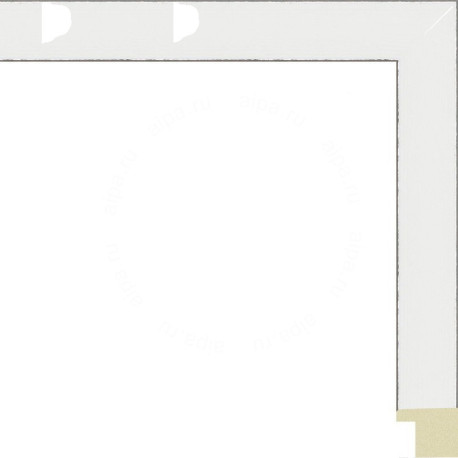 Клара (белая) Рамка для картины на подрамнике N301