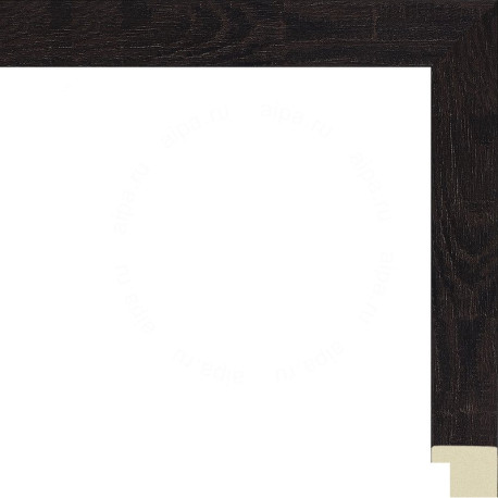 Клара (темно-коричневая) Рамка для картины на подрамнике N302