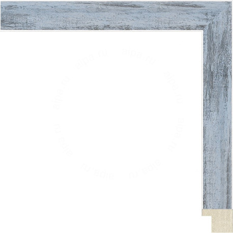 Клара (синяя) Рамка для картины на подрамнике N312