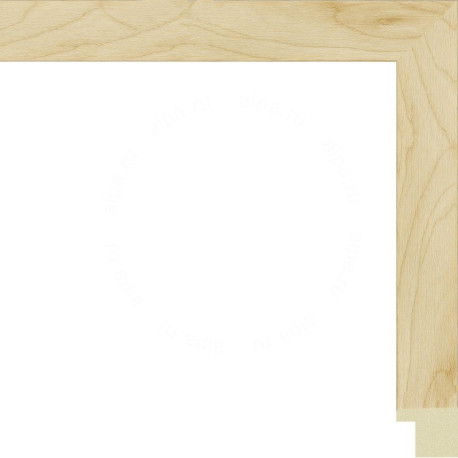 Клара (светло-коричневая) Рамка для картины без подрамника N313