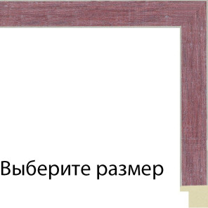 Клара (сливовая) Рамка для картины на подрамнике N314