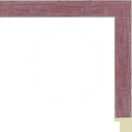 Клара (сливовая) Рамка для картины без подрамника N314