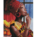В мечтах об Африке Алмазная вышивка мозаика АртФея
