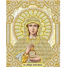  Святая Анастасия в жемчуге и золоте Канва с рисунком для вышивки Благовест ЖС-5021