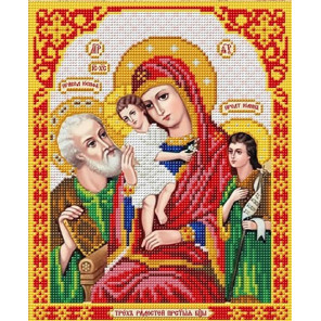  Богородица Трех радостей Канва с рисунком для вышивки Благовест И-4038