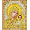  Казанская Божия Матерь в золоте Канва с рисунком для вышивки Благовест И-4050