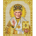 Святой Николай Чудотворец Канва с рисунком для вышивки Благовест