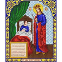 Богородица Целительница Канва с рисунком для вышивки Благовест