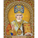 Святой Николай Канва с рисунком для вышивки Благовест
